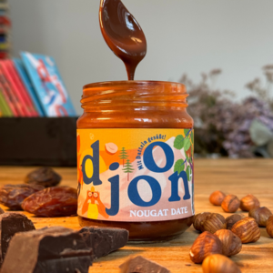 Datumspreiding: Nougat Dadel (biologisch)