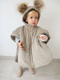 Car Seat Poncho Sandy