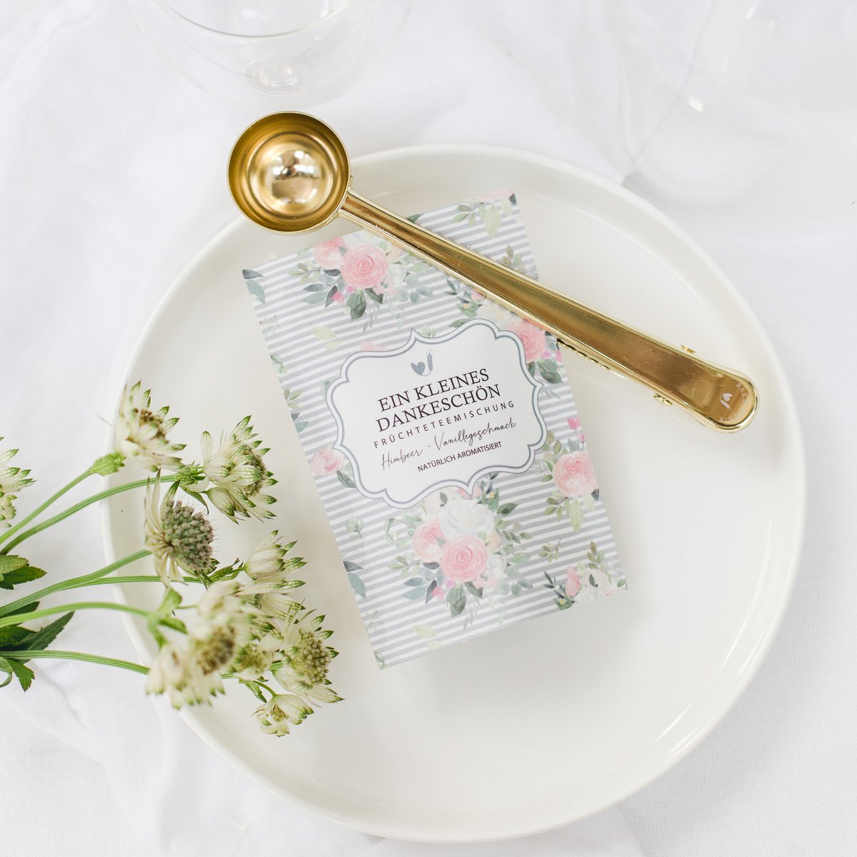 Bolsita de té "Un pequeño agradecimiento"