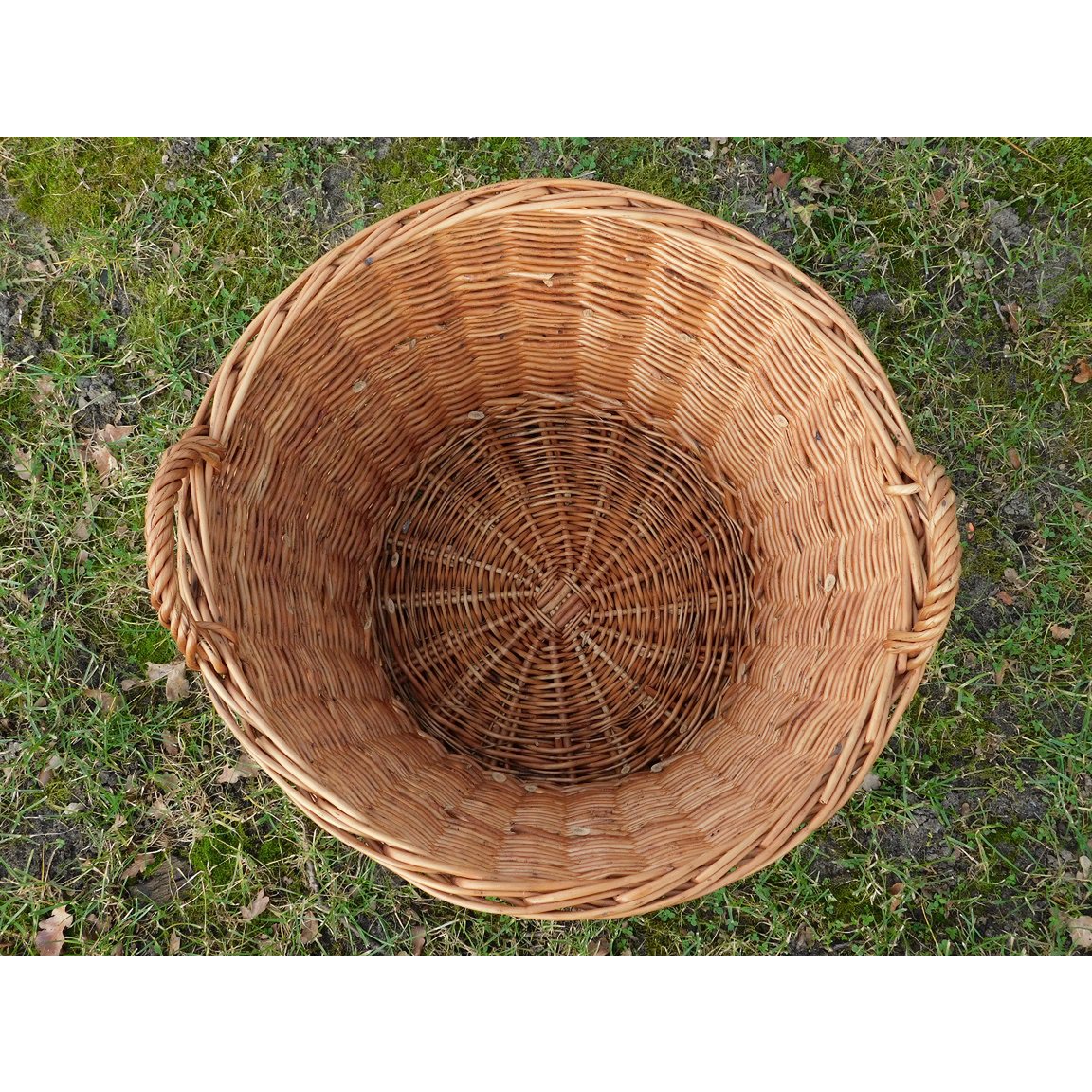 Panier en Osier Vintage – Grand – Rotin