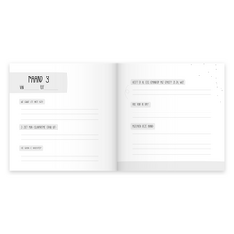 Erstes Jahrbuch | schwarz/weiß | Punkt