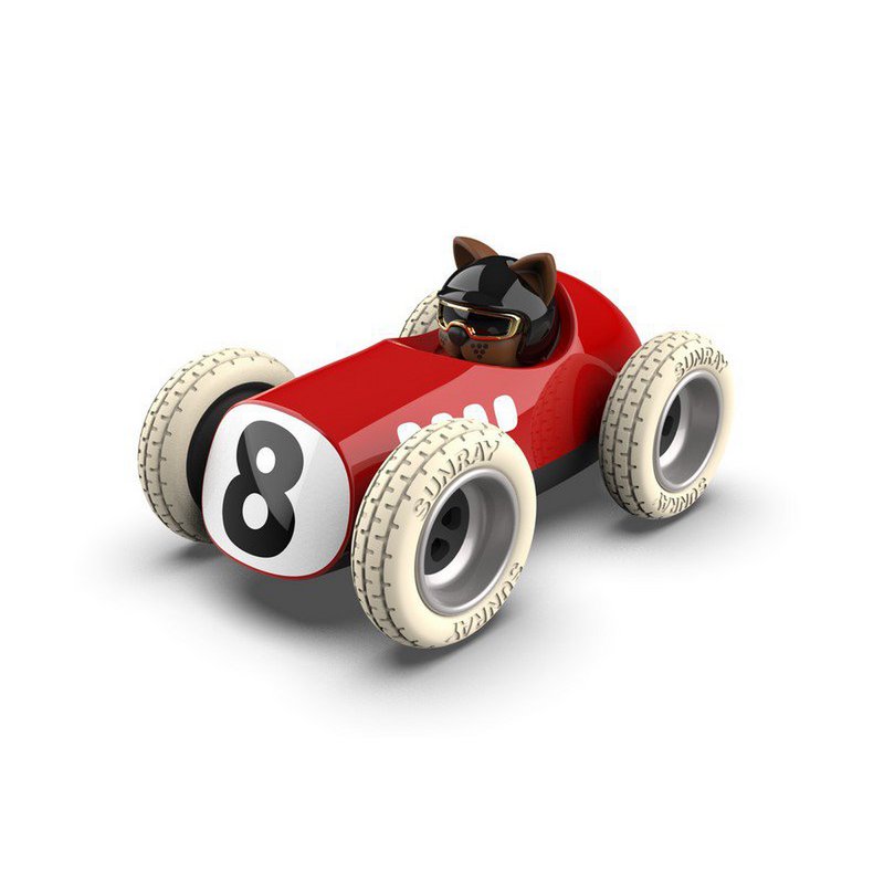 Playforever - Karlos Egg Car - Hardy - Rød -