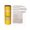 TOWEL TO GO MALIBU Cotton Beach Towel 180x100 cm | Lightweight Quick Dry | Beige | with Gift Box