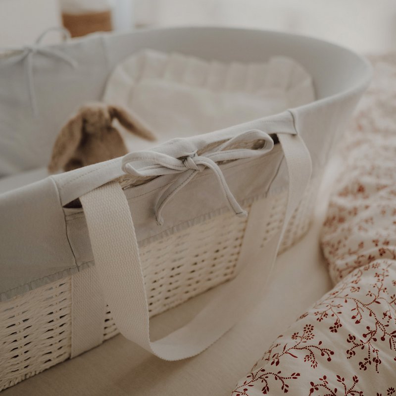 Moses Basket - Cover - Grå