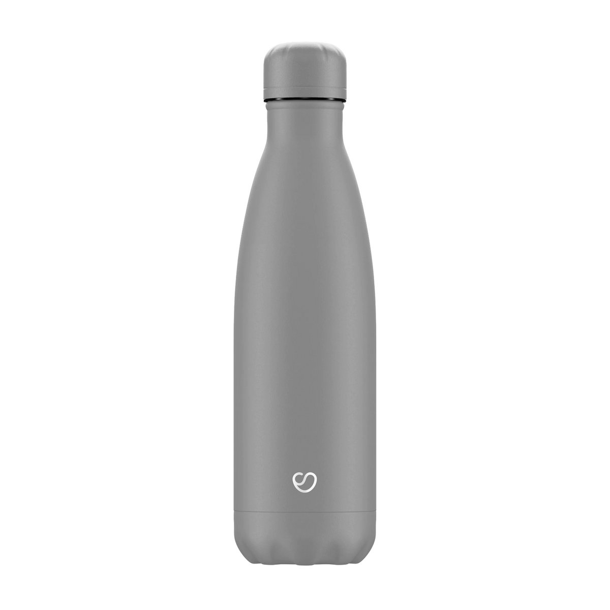 Slokky Mono Grey Bottle & Lid - 500ml