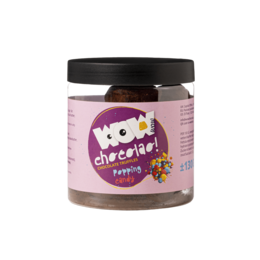 Sommersukker Chokoladetrøfler Gavekrukke 130g | Popping Candy Chokolade