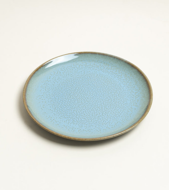 Evora Salad plate blue x 6
