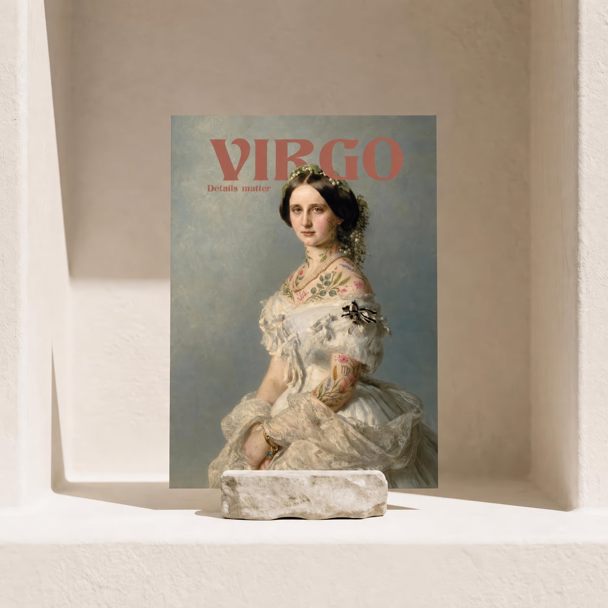 Virgo - Postcard - Astro Queen Collection