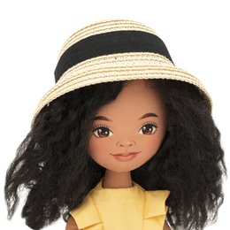 Soft toy, Sweet Sister - Tina in a Yellow Dress + bonus accessories set (35cm)