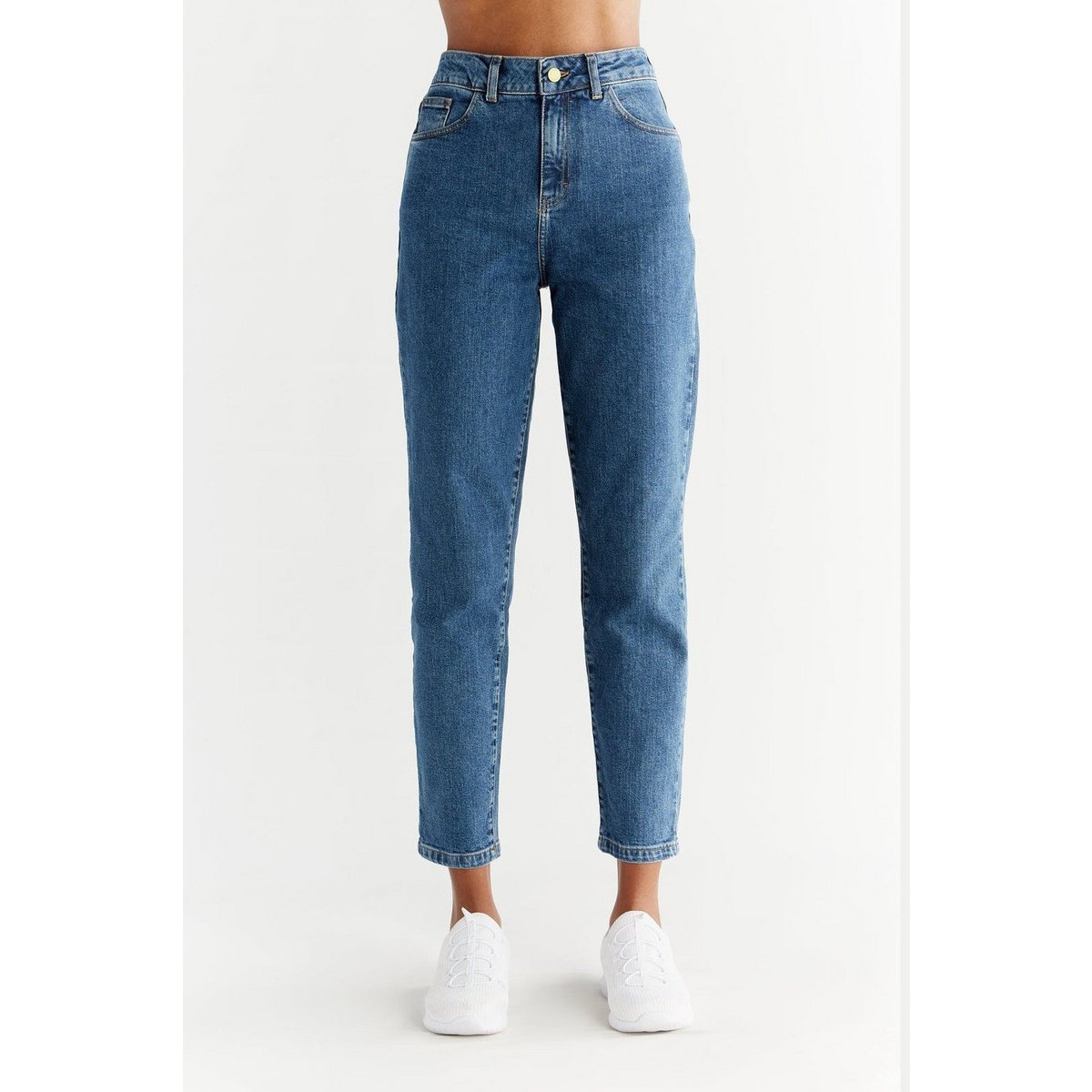WN1009-231 | Damski fason Mom Fit – Lapis Blue