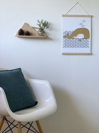 Paper poster - The whale and its calf