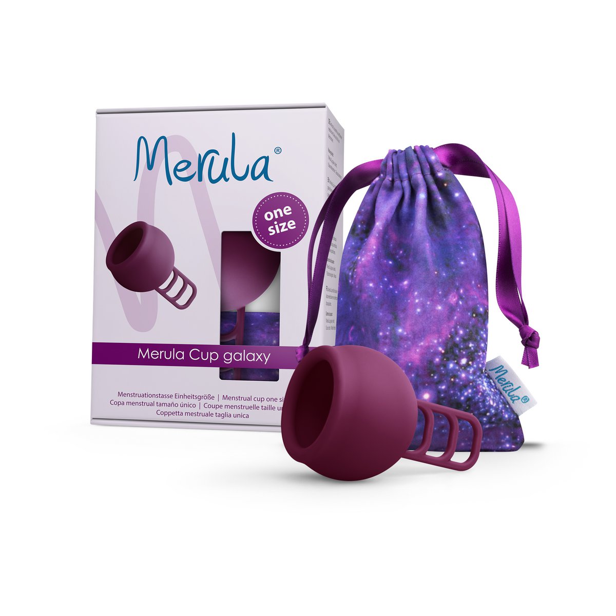 Merula Cup galaxy Menstruationstasse
