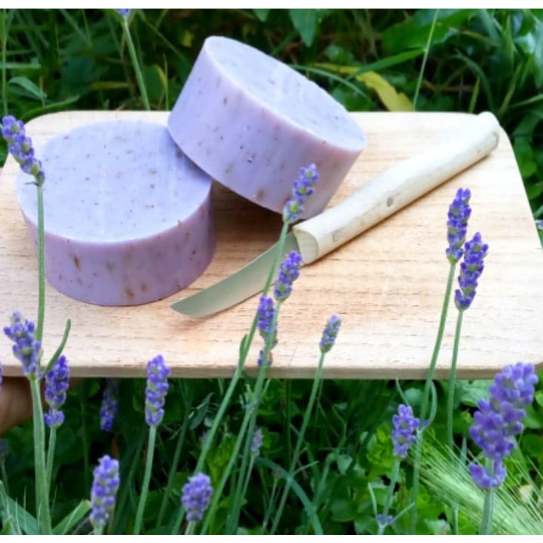 Tornerosesæbe, lavendel palmeoliefri, 35g