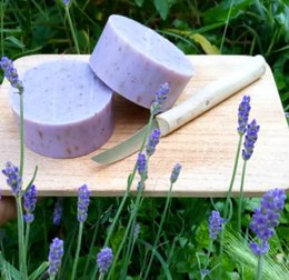 Tornerosesæbe, lavendel palmeoliefri, 35g