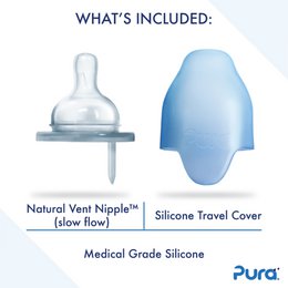Pura Trinkflasche 150 ml + Aqua Sleeve