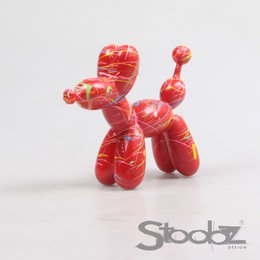 Hond Balloon Dog Stoobz 4 Ass F/R/G/O Spray 15 cm