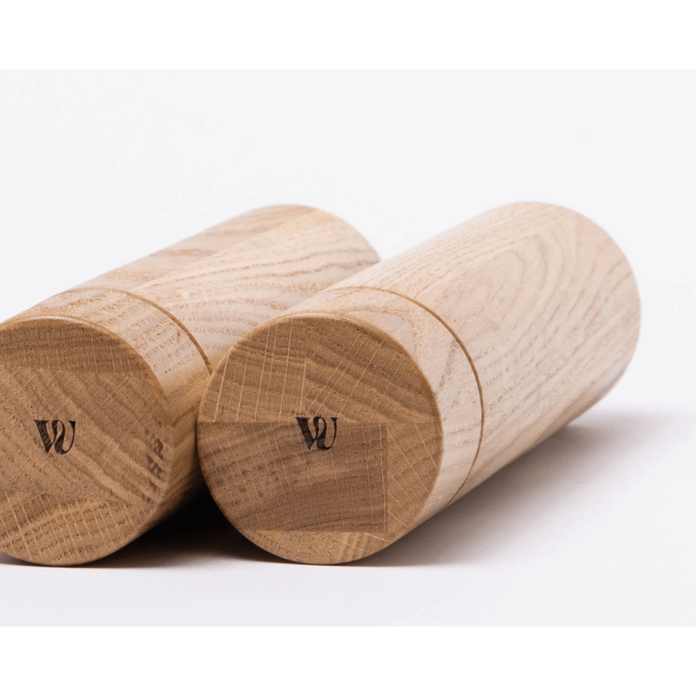 Zout- en pepermolens - UPSIDE DOWN - Eiken / Walnoot