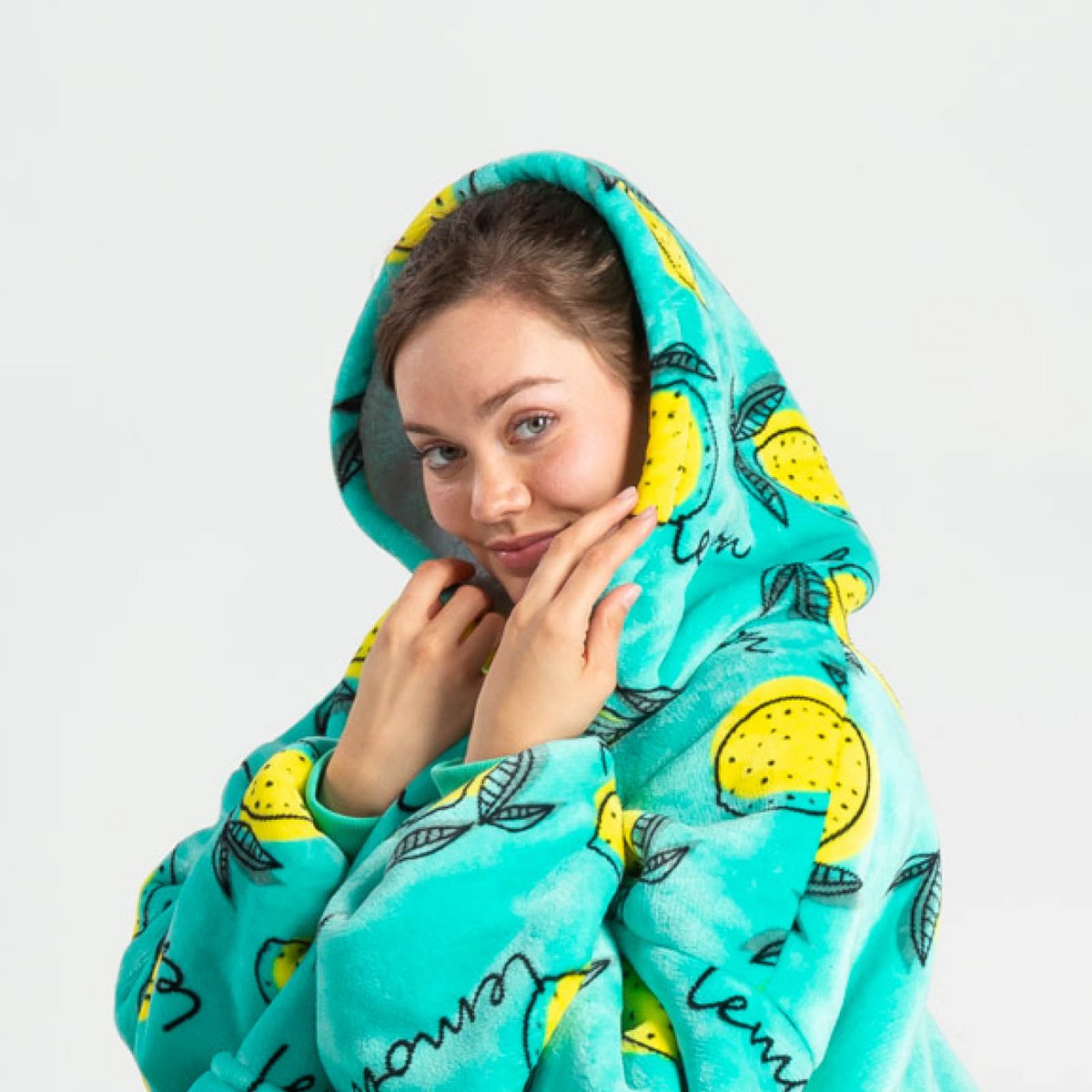 Vitapur - Hoodie Blanket - Lemon