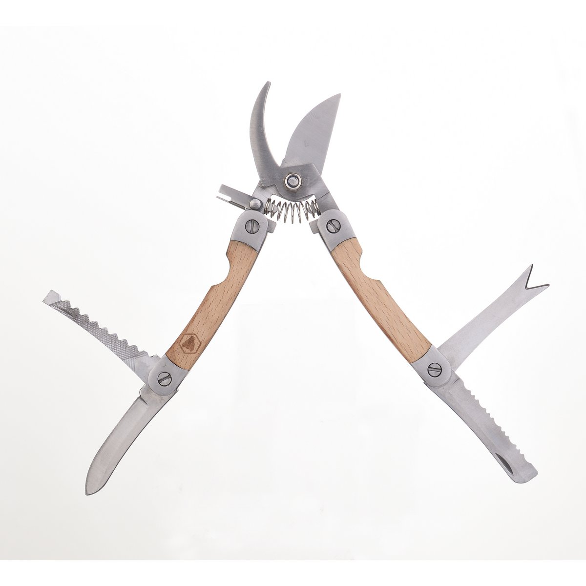 Garden cisailes saveur 7 functions in beech wood