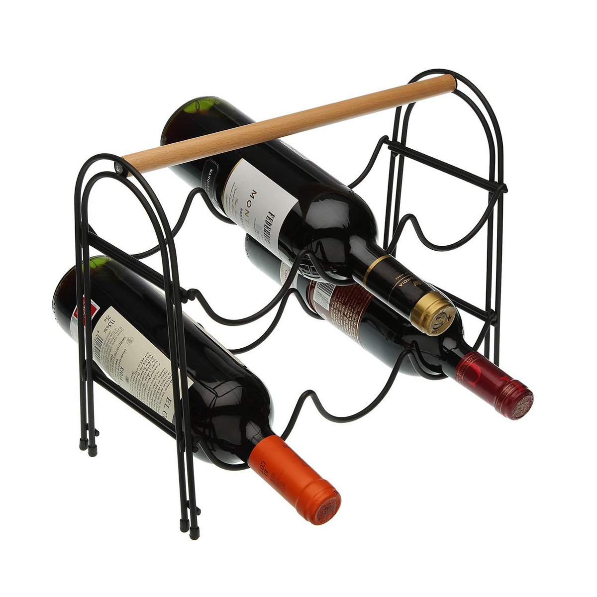 WEINREGAL METALL UND HOLZ