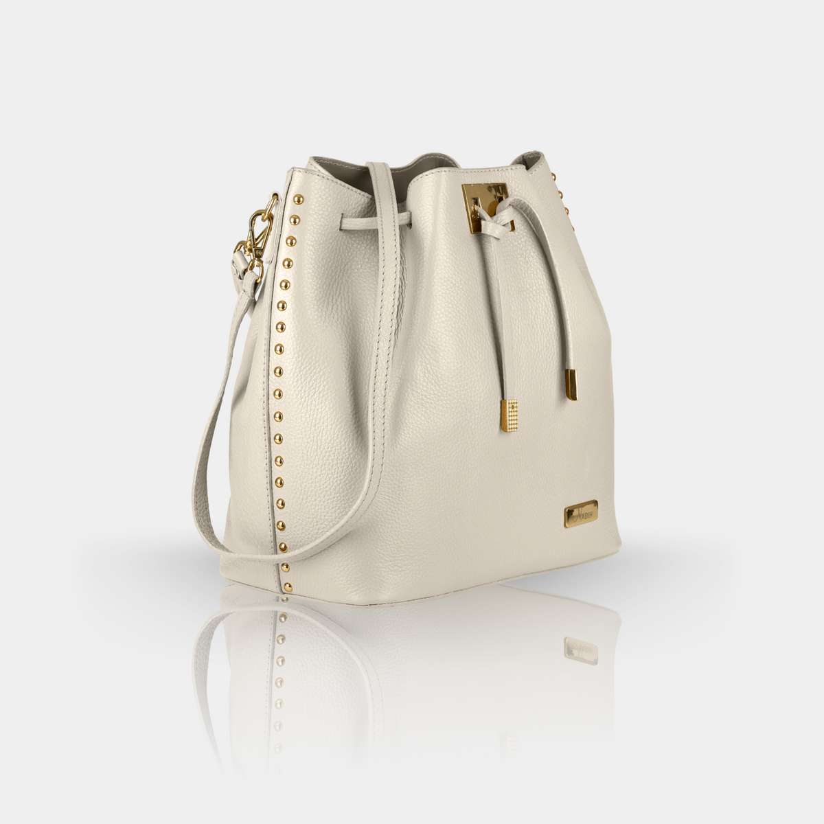 Beuteltasche "Kraytar" ,Creme