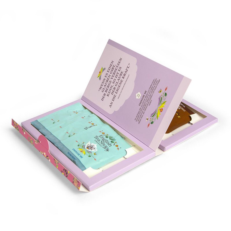 ETS - Tee Geschenk Tee-Poesie "Everyday Boost", 8 Teebeutel, BIO