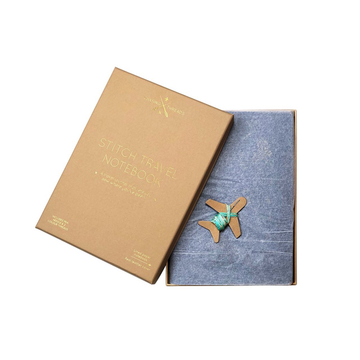Cahier de voyage Stitch Navy