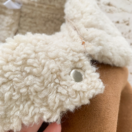 Giacca in pelle di agnello per bambini Annie & Charles®