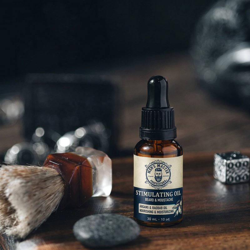 Olejek do brody dla mężczyzn Master – Miękkość i Połysk – 30ml