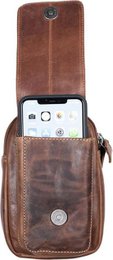 Beltpose Cognac Leather Leather Hip Bag Leather Fanny Pack Festival