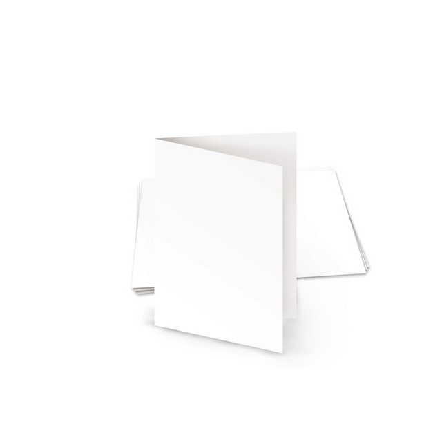 Cartes doubles Kangaro 105x 150mm 300gr blanc 25 pièces