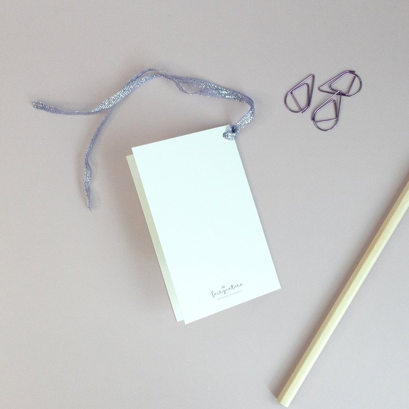 Lilac Lilac, Gift Tag - Botanical Vintage