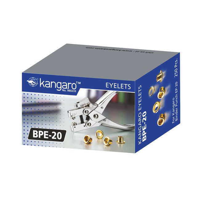 Yeux de poinçonnage Kangaro BPE-20 250 pièces en boîte pour K-7200189 (EP-20)