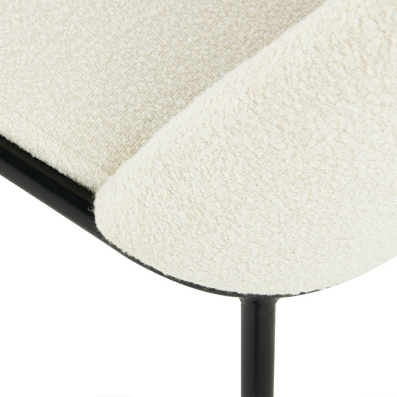 Danica Essstühle [2] [Boucle Stoff]