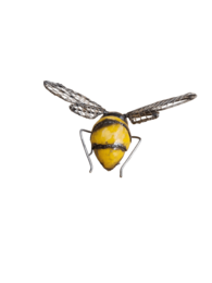 METAL MESH WING BEE