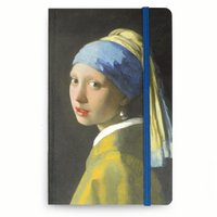 Softcover Notebook A6  , Girl with a Pearl  Earring, Vermeer