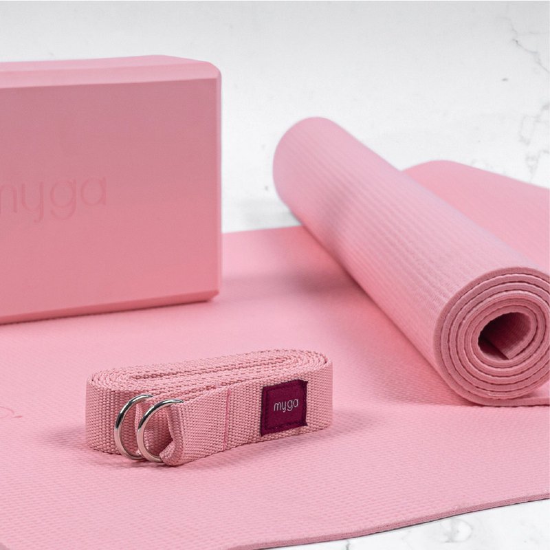 Set per principianti di yoga - rosa