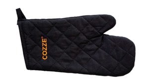 Cozze - Glove for Barbecue Logo White - Black