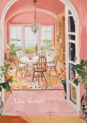 Sustainable card - New home