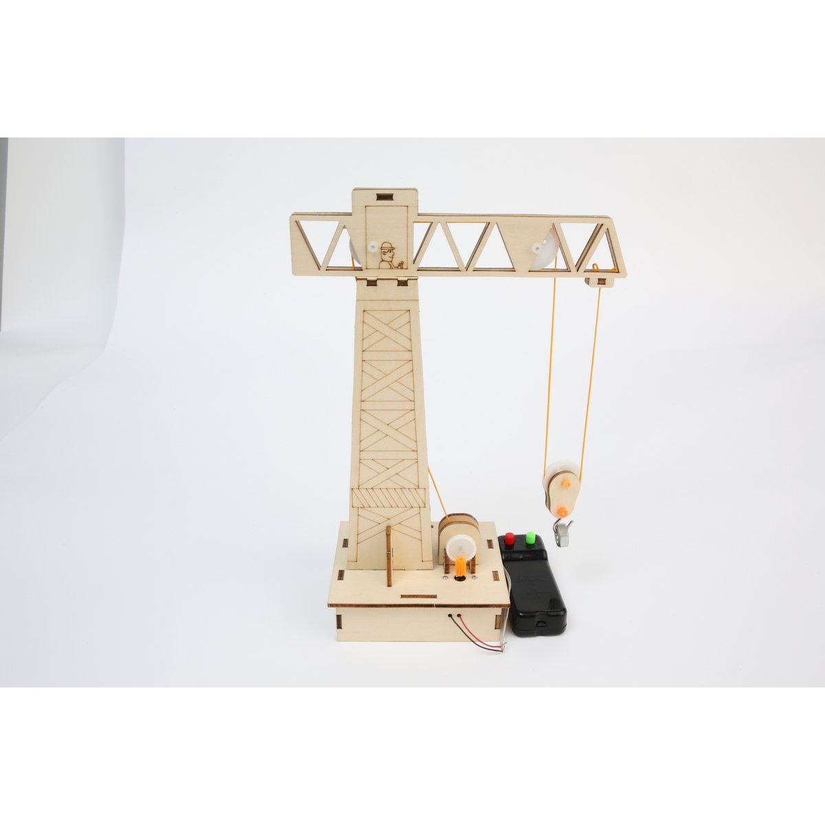 Bouwpakket Hijskraan- Science Kit
