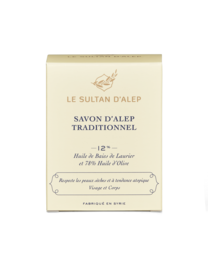 Solid Aleppo soap 12 %
