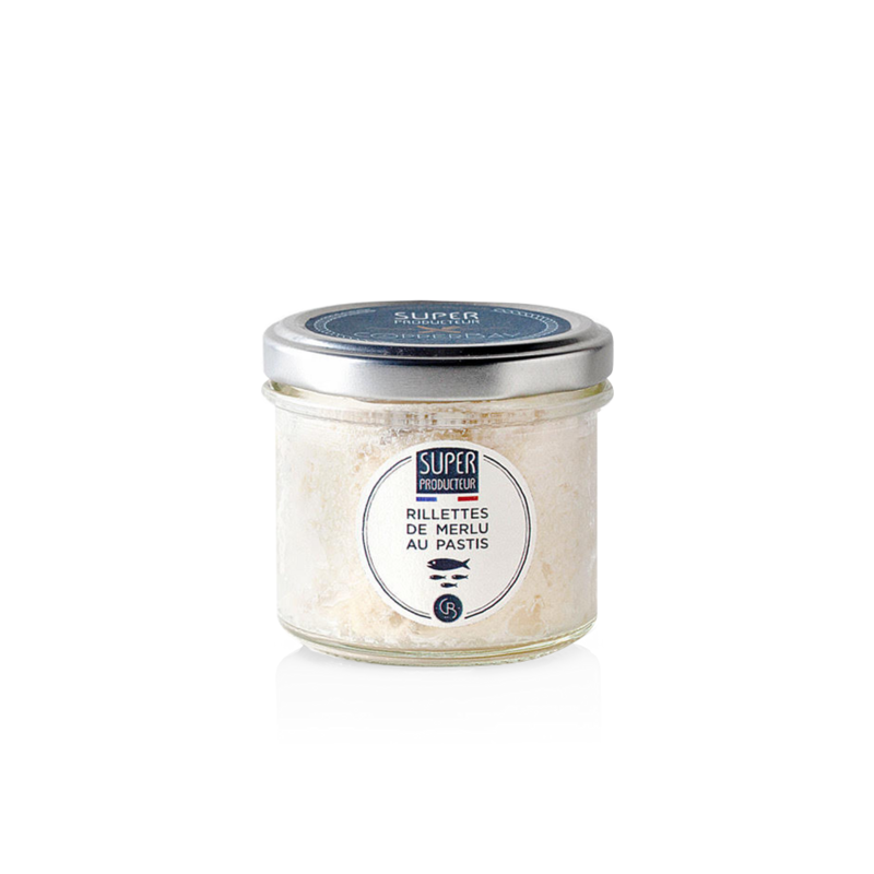 Seehecht Rillettes mit Superproducteur Pastis x Copperbay - 90g