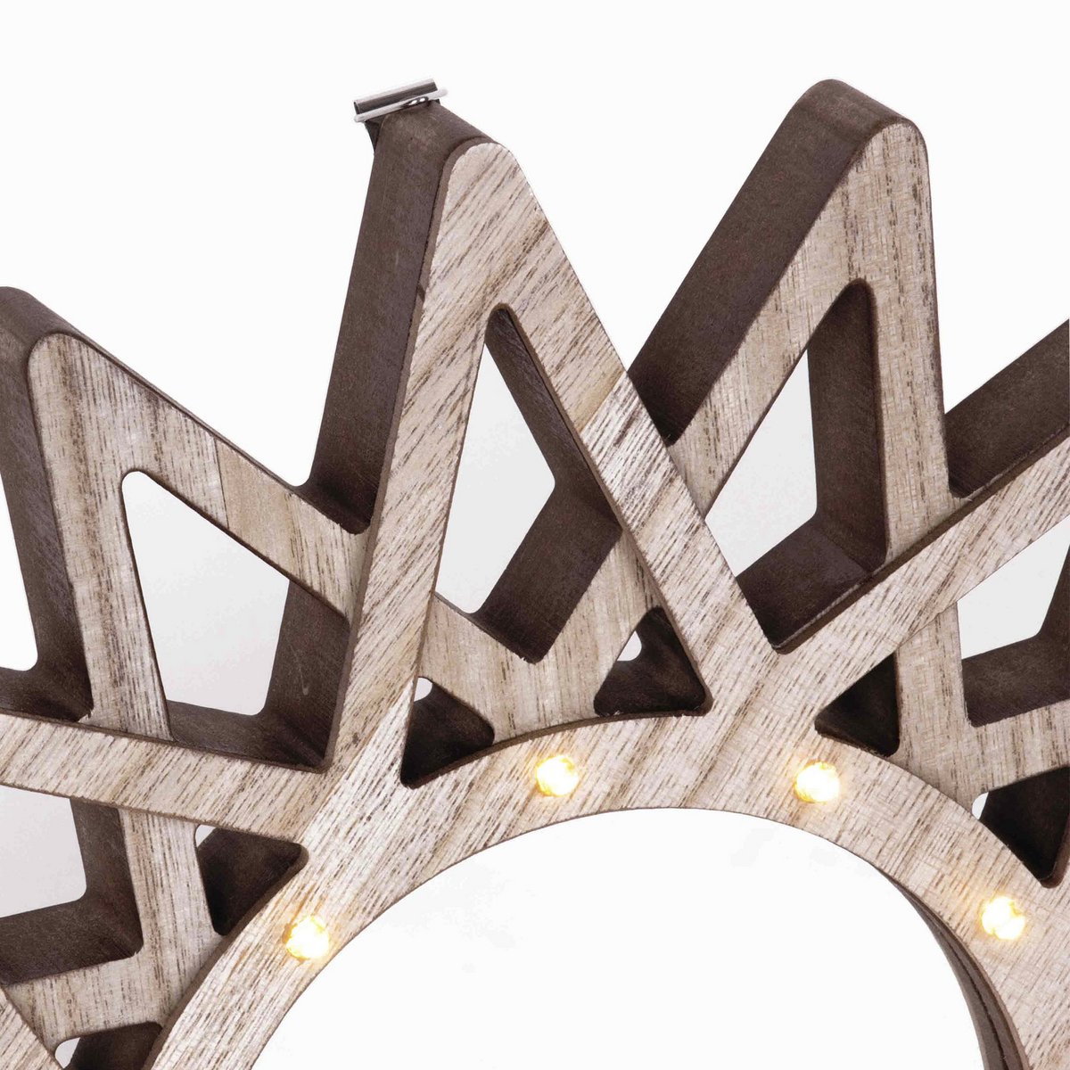 WOOD SUN MIRROR LIGHT
