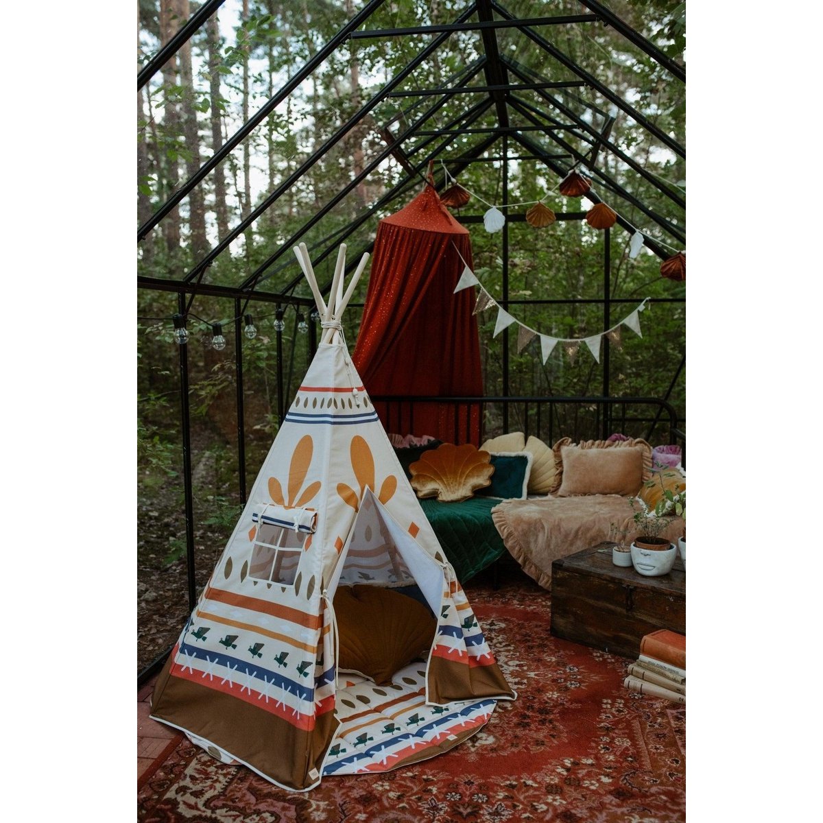„Native Vibe“ Tipi-Zelt