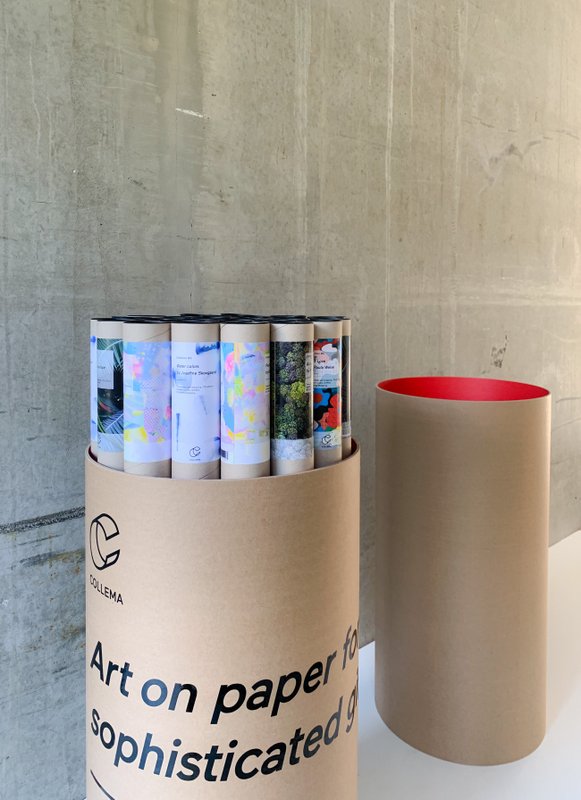 Samling Display tønde