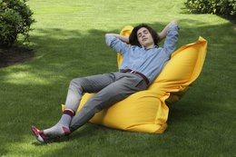 BEANBAG - vieux jaune