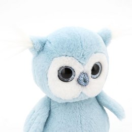 Jouet doux, Fluffies - Fluffy the Blue Owlet (23 cm)