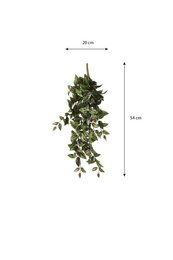 Kunst hangplant Tradescantia Groen