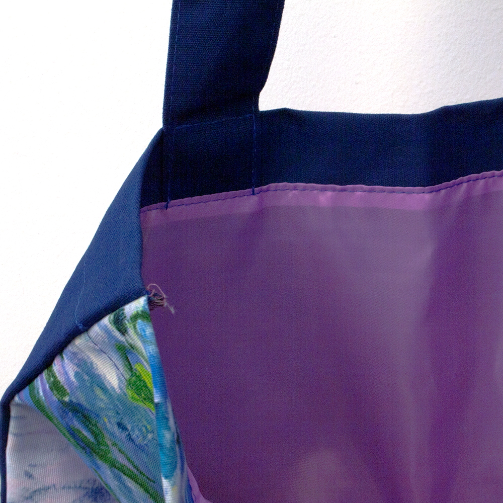 Baumwolltasche Luxe, Monet, Seerosen