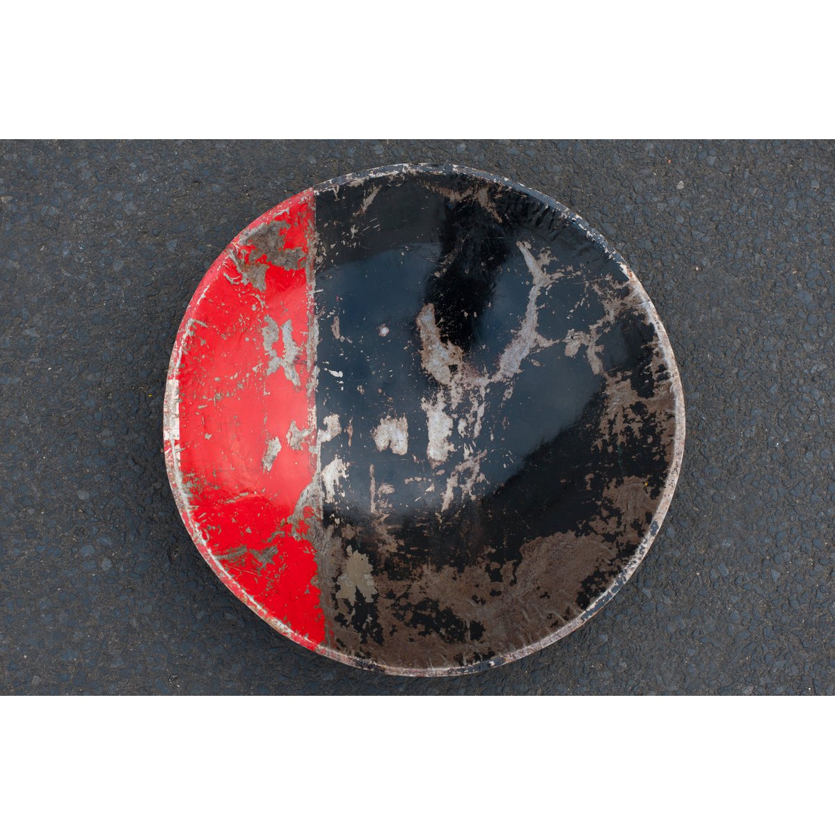 Tazón grande "Leo" Ø 38 cm hecho de barriles de aceite reciclados Upcycling | diferentes colores